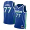 Camiseta Dallas Mavericks Luka Doncic 77 City Edition 2022-23 Azul Swingman para Hombre