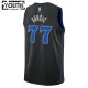 Camiseta Dallas Mavericks Luka Doncic City Edition 2023-24 Negro Swingman para Niño