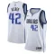 Camiseta Dallas Mavericks Maximilian Kleber 42 Association Edition Blanco Swingman para Hombre