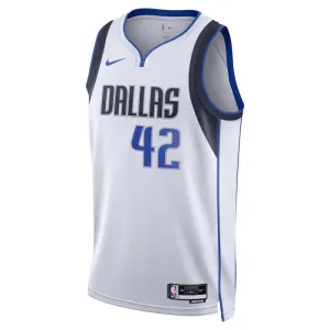 Camiseta Dallas Mavericks Maximilian Kleber 42 Association Edition Blanco Swingman para Hombre