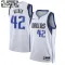 Camiseta Dallas Mavericks Maximilian Kleber 42 Association Edition Blanco Swingman para Niño