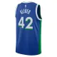 Camiseta Dallas Mavericks Maximilian Kleber 42 City Edition 2022-23 Azul Swingman para Hombre
