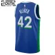 Camiseta Dallas Mavericks Maximilian Kleber 42 City Edition 2022-23 Azul Swingman para Niño