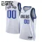 Camiseta Dallas Mavericks Personalizada Association Edition Blanco Swingman para Niño