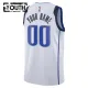 Camiseta Dallas Mavericks Personalizada Association Edition Blanco Swingman para Niño