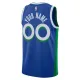 Camiseta Dallas Mavericks Personalizada City Edition 2022-23 Azul Swingman para Hombre