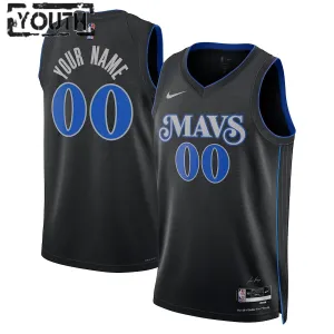 Camiseta Dallas Mavericks Personalizada City Edition 2023-24 Swingman para Niño