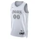 Camiseta Dallas Mavericks Personalizada City Edition 2024-25 Blanco Swingman para Hombre