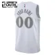 Camiseta Dallas Mavericks Personalizada City Edition 2024-25 Blanco Swingman para Niño