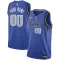 Camiseta Dallas Mavericks Personalizada Icon Edition Azul Swingman para Hombre