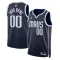 Camiseta Dallas Mavericks Personalizada Statement Edition Negro Swingman para Hombre