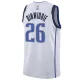 Camiseta Dallas Mavericks Spencer Dinwiddie 26 Association Edition Blanco Swingman para Hombre