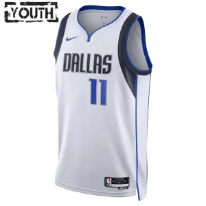 Camiseta Dallas Mavericks Tim Hardaway JR 11 Association Edition Blanco Swingman para Niño