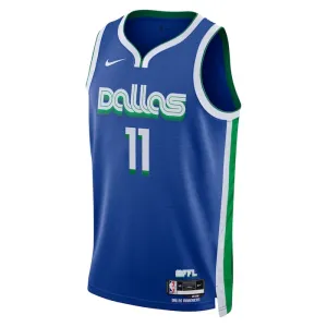 Camiseta Dallas Mavericks Tim Hardaway JR 11 City Edition 2022-23 Azul Swingman para Hombre