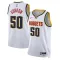 Camiseta Denver Nuggets Aaron Gordon 50 Association Edition Blanco Swingman para Hombre