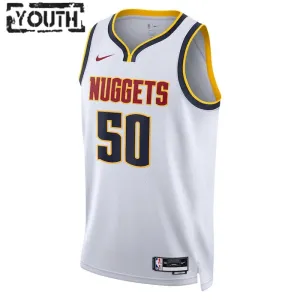 Camiseta Denver Nuggets Aaron Gordon 50 Association Edition Blanco Swingman para Niño