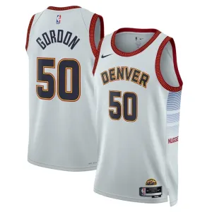 Camiseta Denver Nuggets Aaron Gordon 50 City Edition 2022-23 Gris Swingman para Hombre