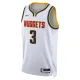 Camiseta Denver Nuggets Bones Hyland 3 Association Edition Blanco Swingman para Hombre