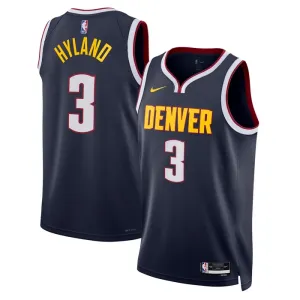 Camiseta Denver Nuggets Bones Hyland 3 Icon Edition Swingman para Hombre