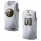 Camiseta Denver Nuggets Limited Golden Edition Personalizada Blanco Swingman para Hombre