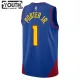 Camiseta Denver Nuggets Michael Porter JR 1 Statement Edition Azul Swingman para Niño