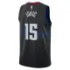 Camiseta Denver Nuggets Nikola Jokic City Edition 2023-24 Negro Swingman para Hombre