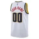 Camiseta Denver Nuggets Personalizada Association Edition Blanco Swingman para Hombre