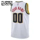 Camiseta Denver Nuggets Personalizada Association Edition Blanco Swingman para Niño