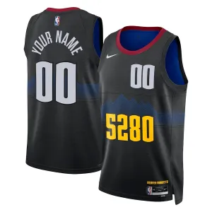 Camiseta Denver Nuggets Personalizada City Edition 2023-24 Swingman para Hombre