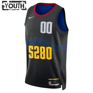 Camiseta Denver Nuggets Personalizada City Edition 2023-24 Swingman para Niño