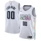 Camiseta Denver Nuggets Personalizada City Edition 2024-25 Blanco Swingman para Hombre