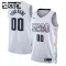 Camiseta Denver Nuggets Personalizada City Edition 2024-25 Blanco Swingman para Niño