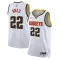 Camiseta Denver Nuggets Zeke Nnaji 22 Association Edition Blanco Swingman para Hombre