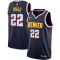 Camiseta Denver Nuggets Zeke Nnaji 22 Icon Edition Swingman para Hombre