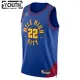 Camiseta Denver Nuggets Zeke Nnaji 22 Statement Edition Azul Swingman para Niño
