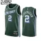Camiseta Detroit Pistons Cade Cunningham 2 City Edition 2022-23 Verde Swingman para Niño