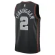 Camiseta Detroit Pistons Cade Cunningham City Edition 2023-24 Negro Swingman para Hombre