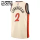 Camiseta Detroit Pistons Cade Cunningham City Edition 2024-25 Blanco Swingman para Niño