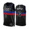 Camiseta Detroit Pistons Hamidou Diallo 6 Statement Edition Negro Swingman para Hombre