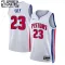 Camiseta Detroit Pistons Jaden Ivey 23 Association Edition Blanco Swingman para Niño
