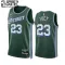 Camiseta Detroit Pistons Jaden Ivey 23 City Edition 2022-23 Verde Swingman para Niño
