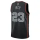 Camiseta Detroit Pistons Jaden Ivey City Edition 2023-24 Negro Swingman para Hombre