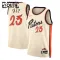 Camiseta Detroit Pistons Jaden Ivey City Edition 2024-25 Blanco Swingman para Niño