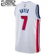 Camiseta Detroit Pistons Killian Hayes 7 Association Edition Blanco Swingman para Niño