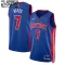 Camiseta Detroit Pistons Killian Hayes 7 Icon Edition Azul Swingman para Niño