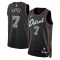 Camiseta Detroit Pistons Killian Hayes City Edition 2023-24 Negro Swingman para Hombre