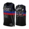 Camiseta Detroit Pistons Marvin Bagley III 35 Statement Edition Negro Swingman para Hombre