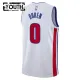Camiseta Detroit Pistons Personalizada Association Edition Blanco Swingman para Niño