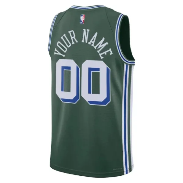 Camiseta Detroit Pistons Personalizada City Edition 2022-23 Verde Swingman para Hombre