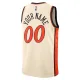 Camiseta Detroit Pistons Personalizada City Edition 2024-25 Blanco Swingman para Hombre